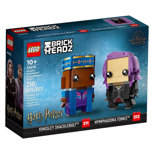 LEGO Brickheadz: Kingsley Shacklebolt & Nymphadora Tonks 40618