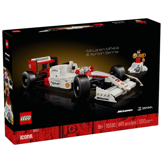 LEGO Icons McLaren MP4/4 & Ayrton Senna 10330