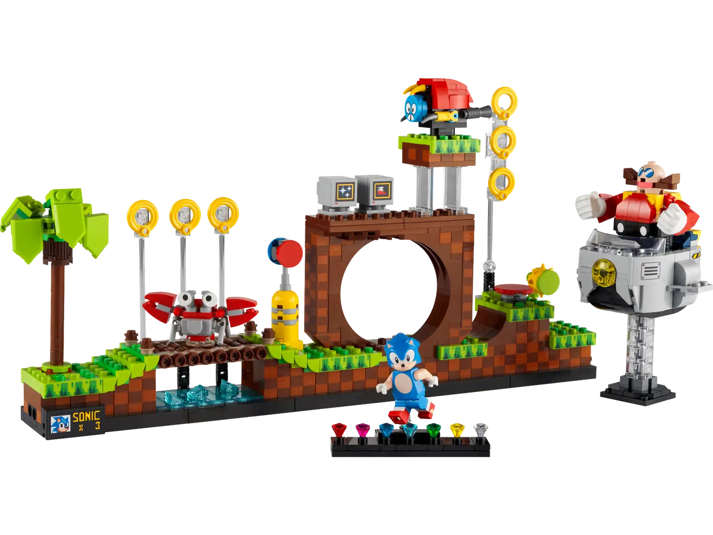 LEGO Ideas Sonic the Hedgehog™ – Green Hill Zone 21331