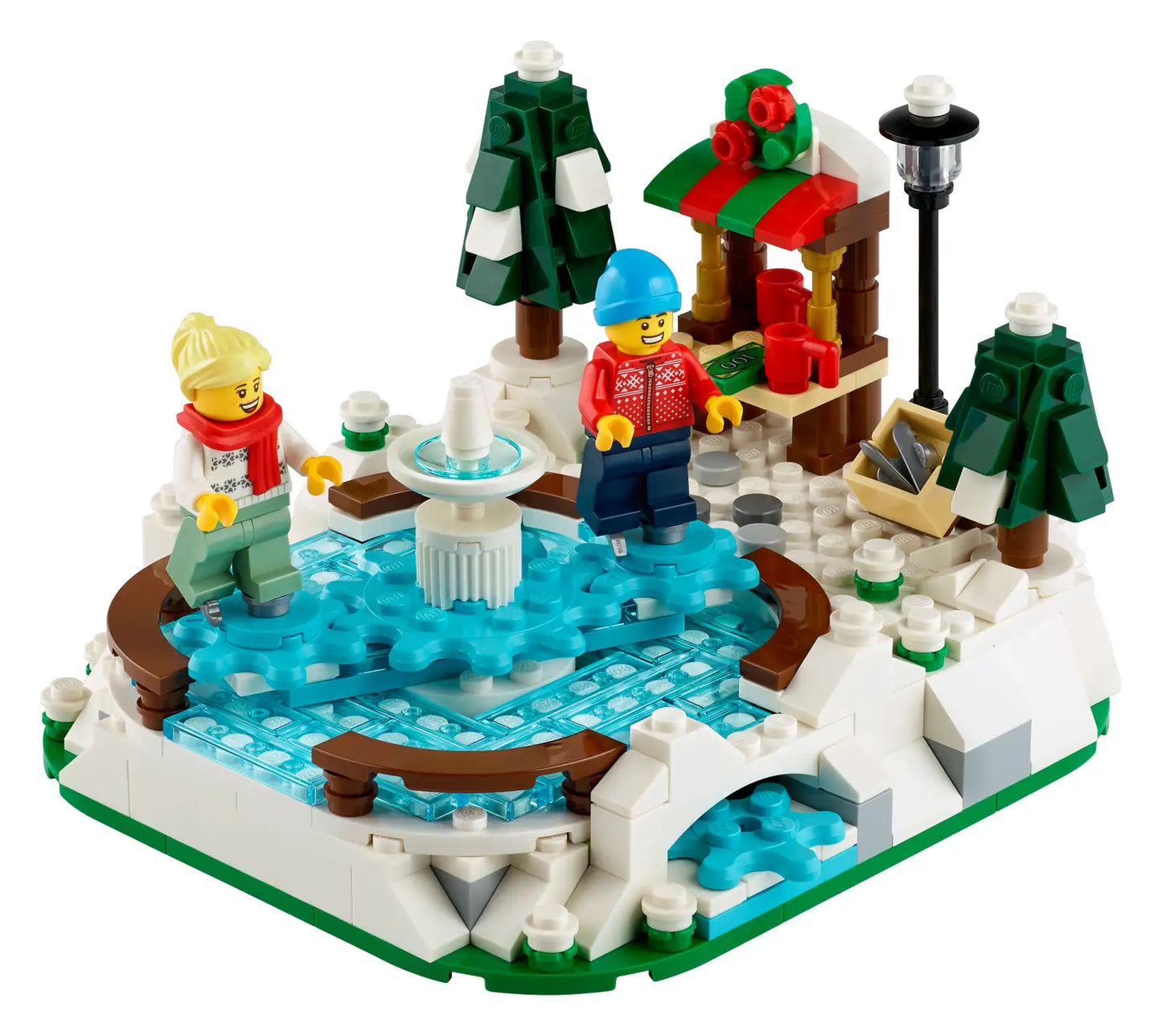 LEGO Christmas Ice Skating Rink 40416