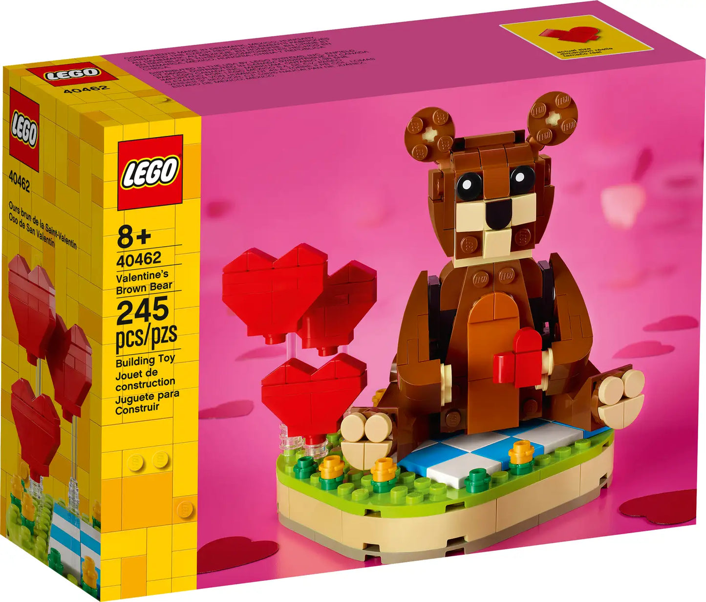 LEGO Valentine's Day Brown Bear 40462