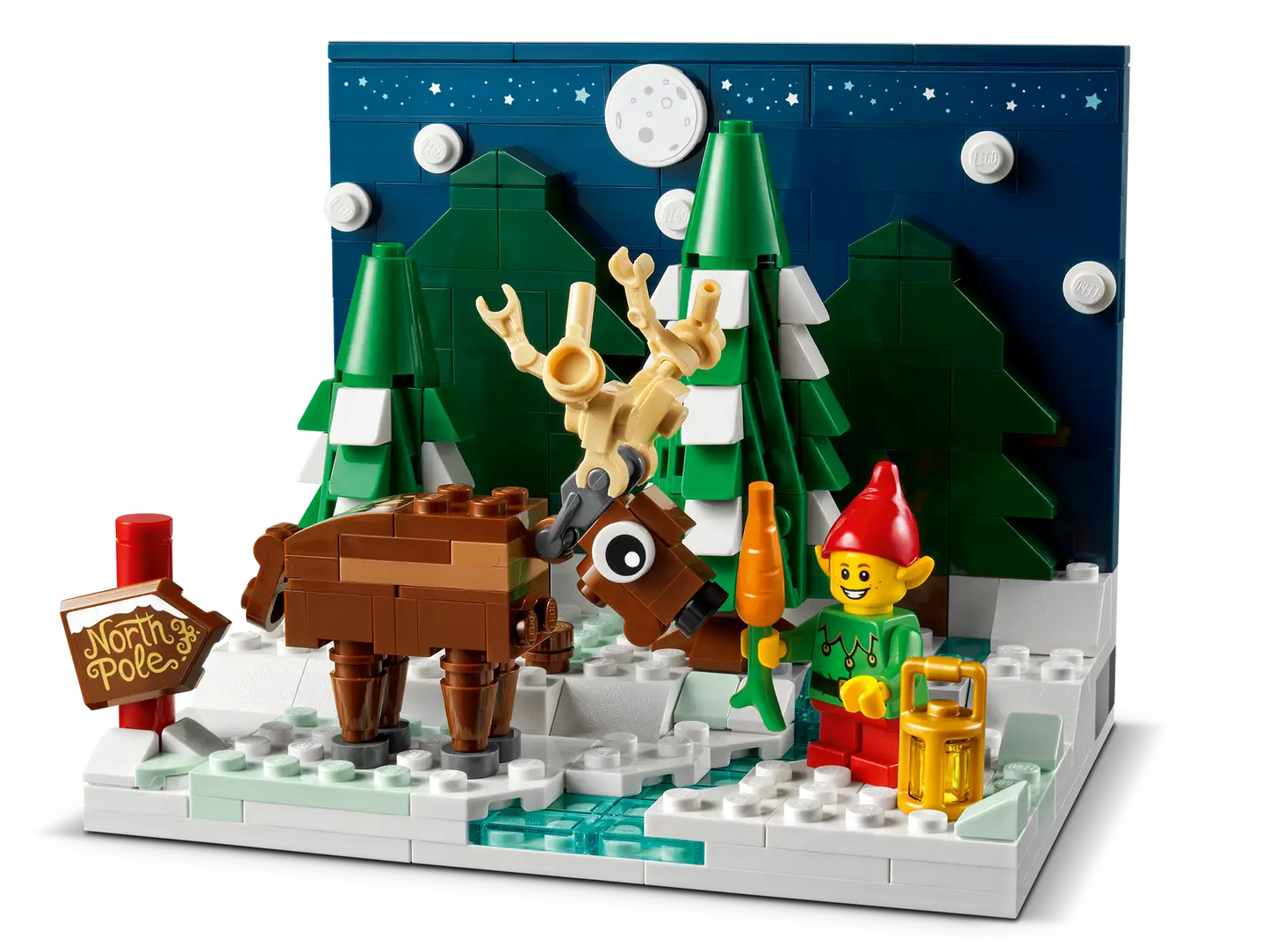 LEGO Christmas Santa's Front Yard 40484