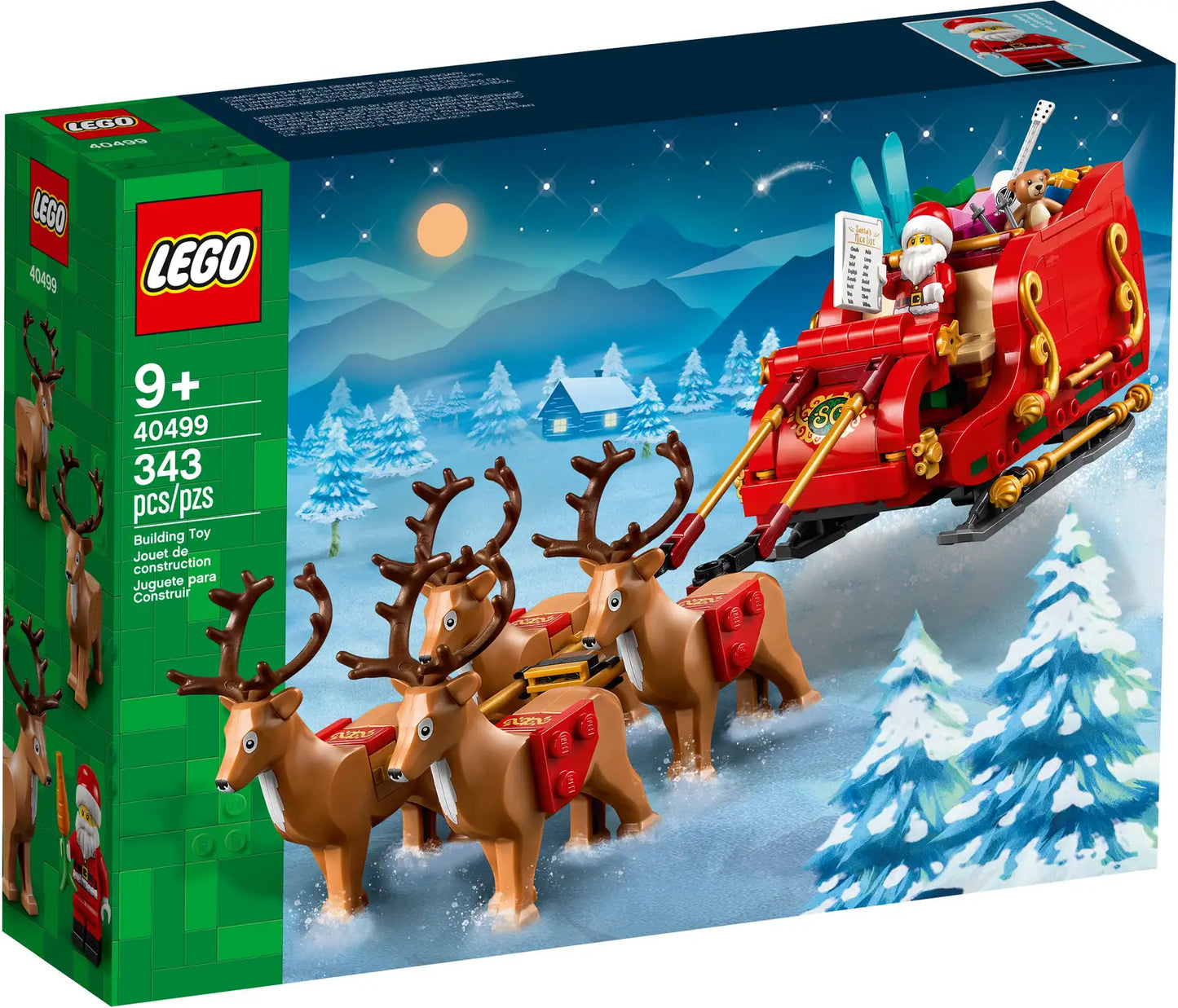 LEGO Christmas Santa's Sleigh 40499