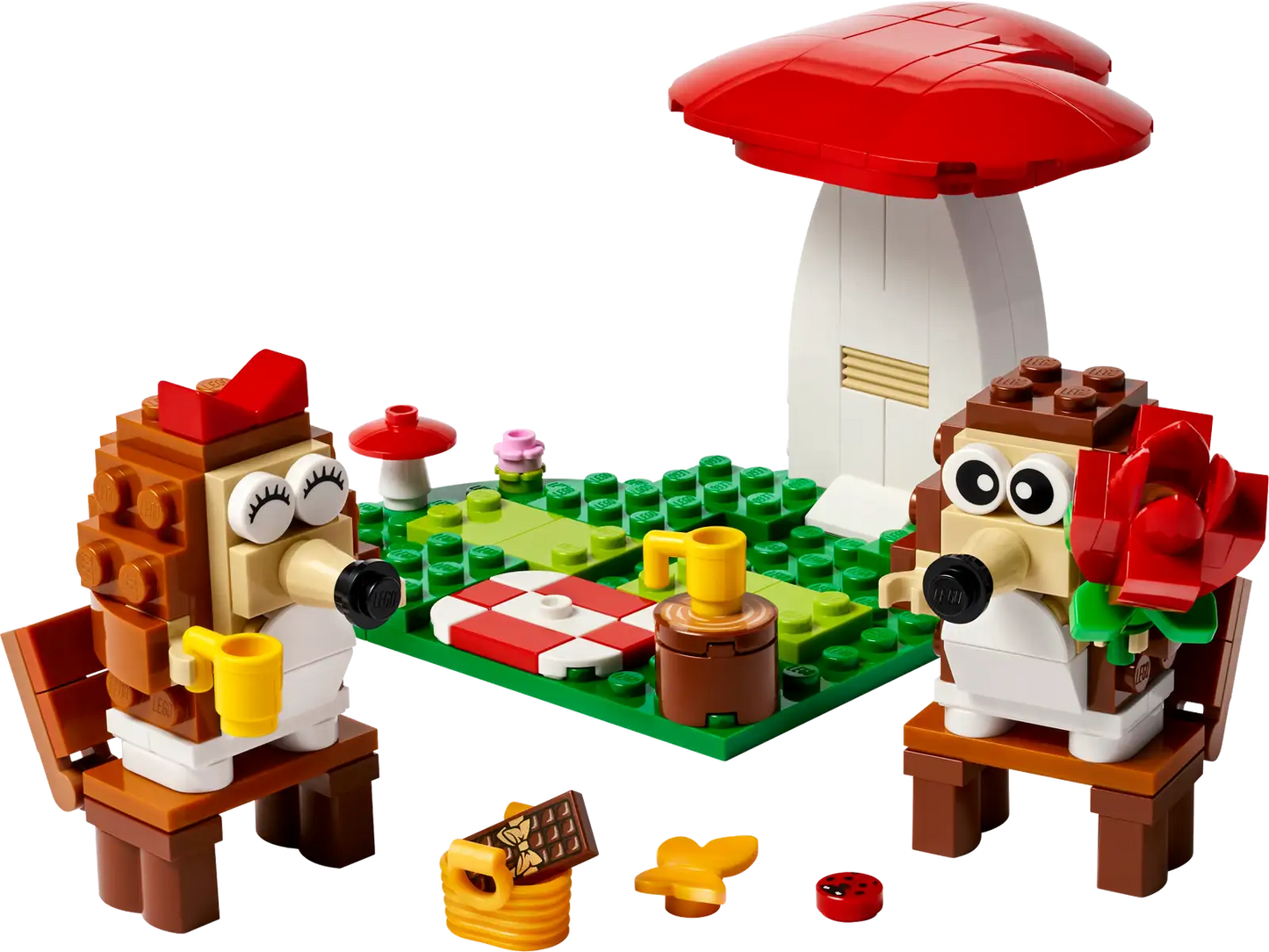LEGO Hedgehog Picnic Date 40711