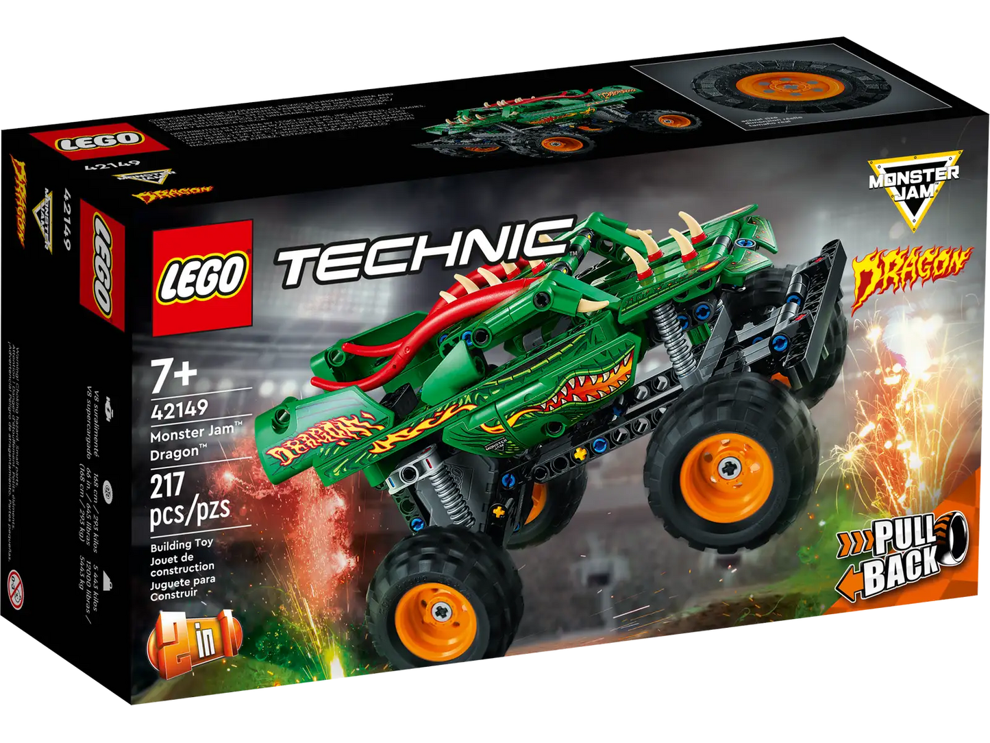 LEGO Technic Monster Jam™ Dragon™ 42149