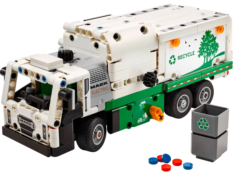 LEGO Technic Mack LR Electric Garbage Truck 42167