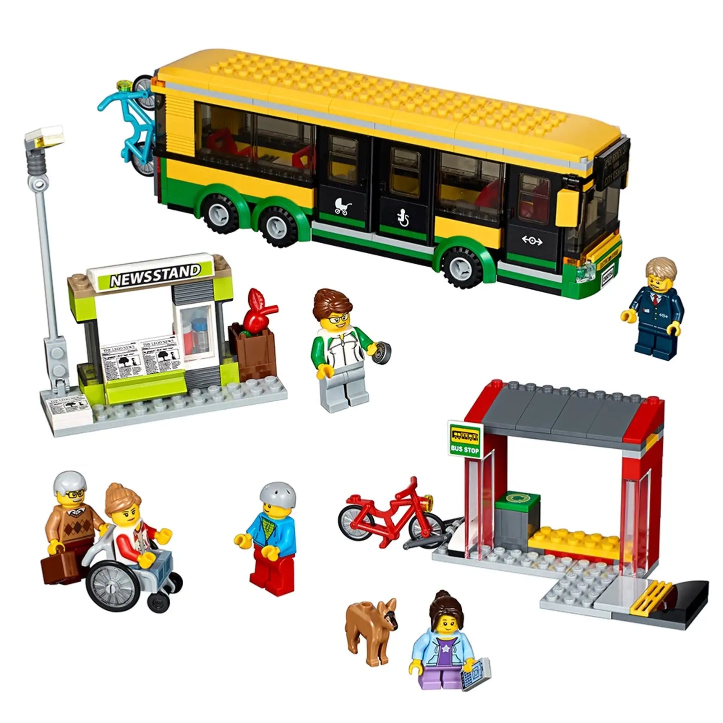 LEGO City Bus Station 60154