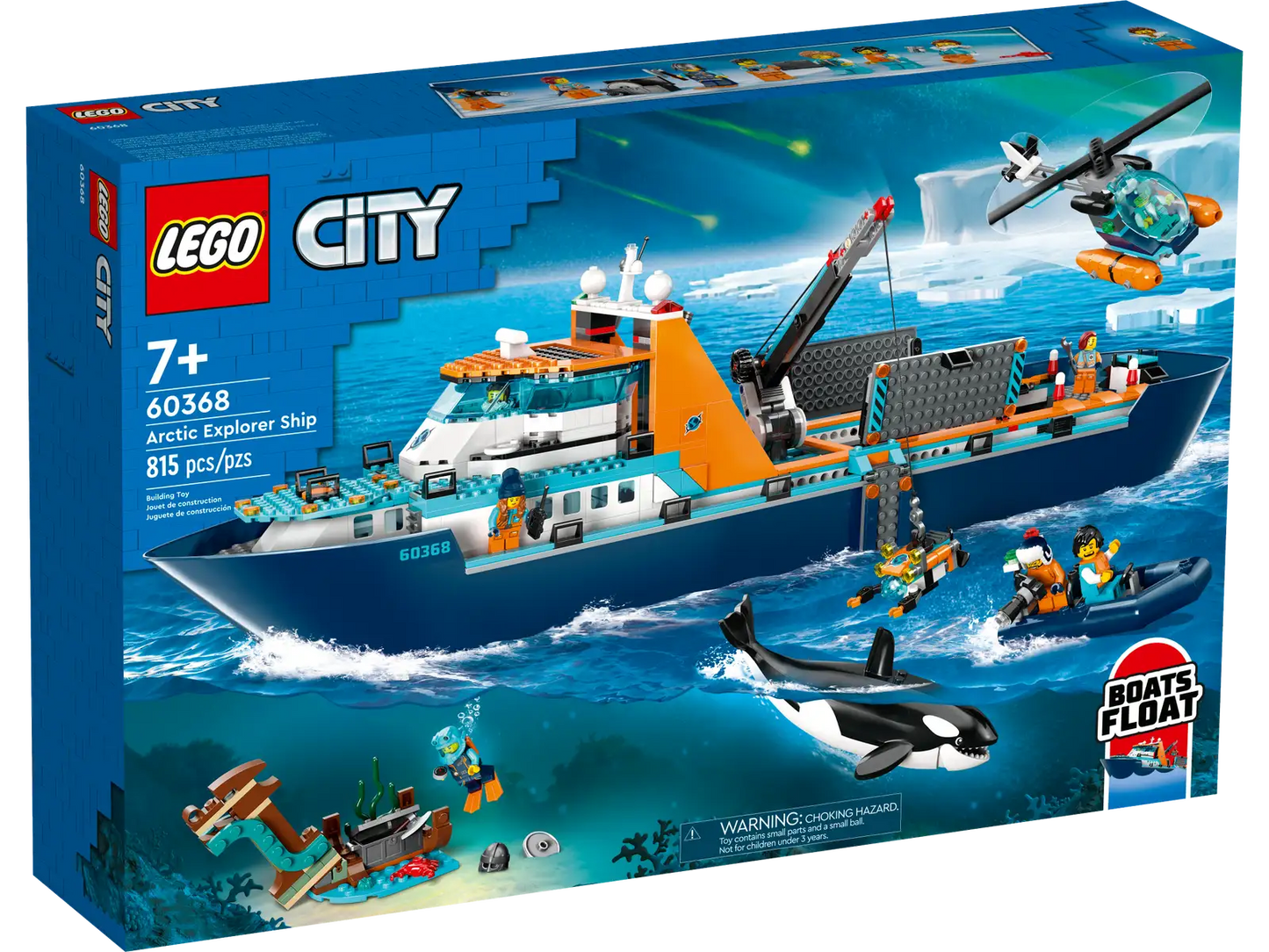 LEGO City Mobile Arctic Explorer Ship 60368