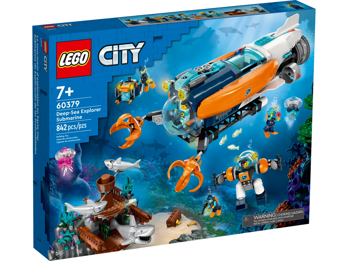 LEGO City Deep-Sea Explorer Submarine 60379
