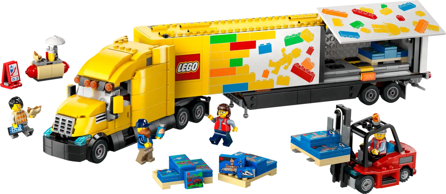 LEGO City Yellow Delivery Truck 60440