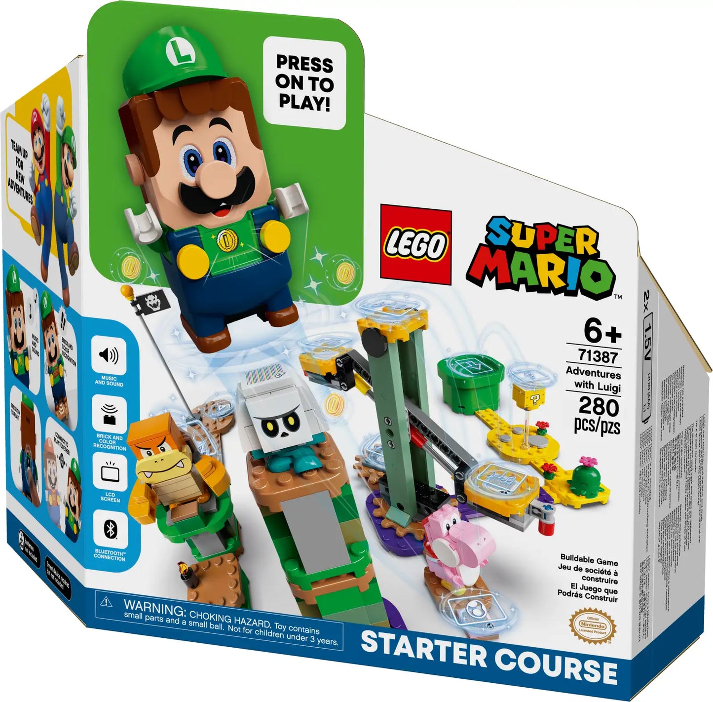 Lego Super Mario Adventures with Luigi Starter Course 71387