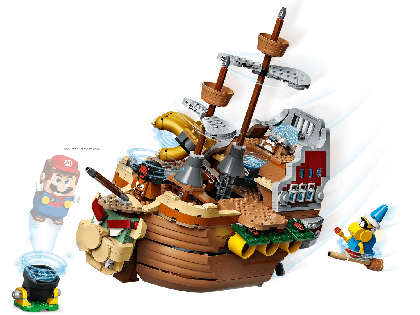 Lego Super Mario Bowser’s Airship Expansion Set 71391