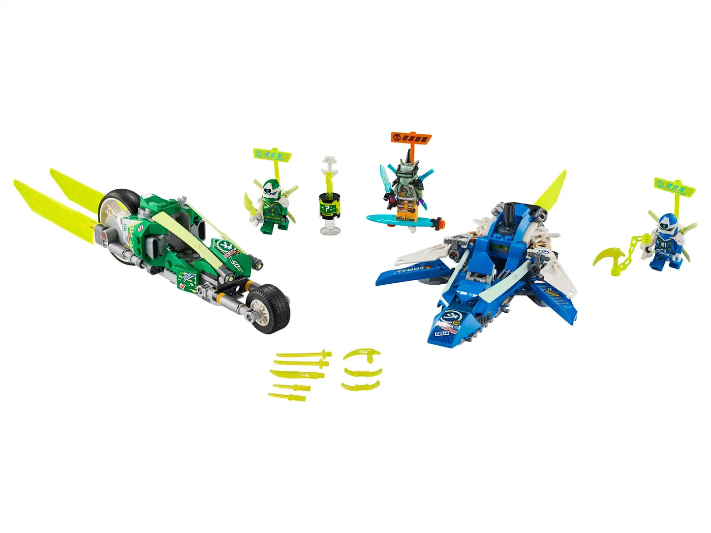 LEGO Ninjago Jay and Lloyd's Velocity Racers 71709