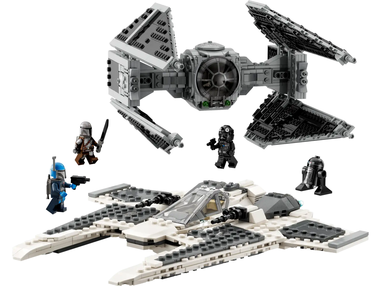 LEGO Star Wars Mandalorian Fang Fighter vs. TIE Interceptor™ 75348