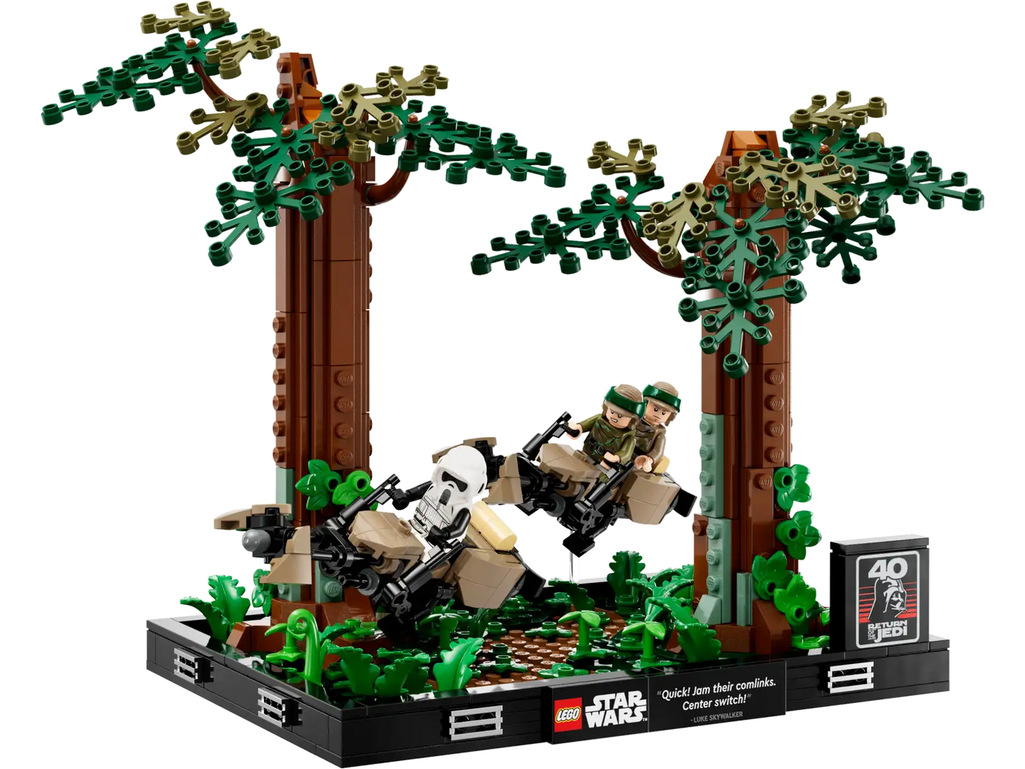 LEGO Star Wars Endor™ Speeder Chase Diorama 75353