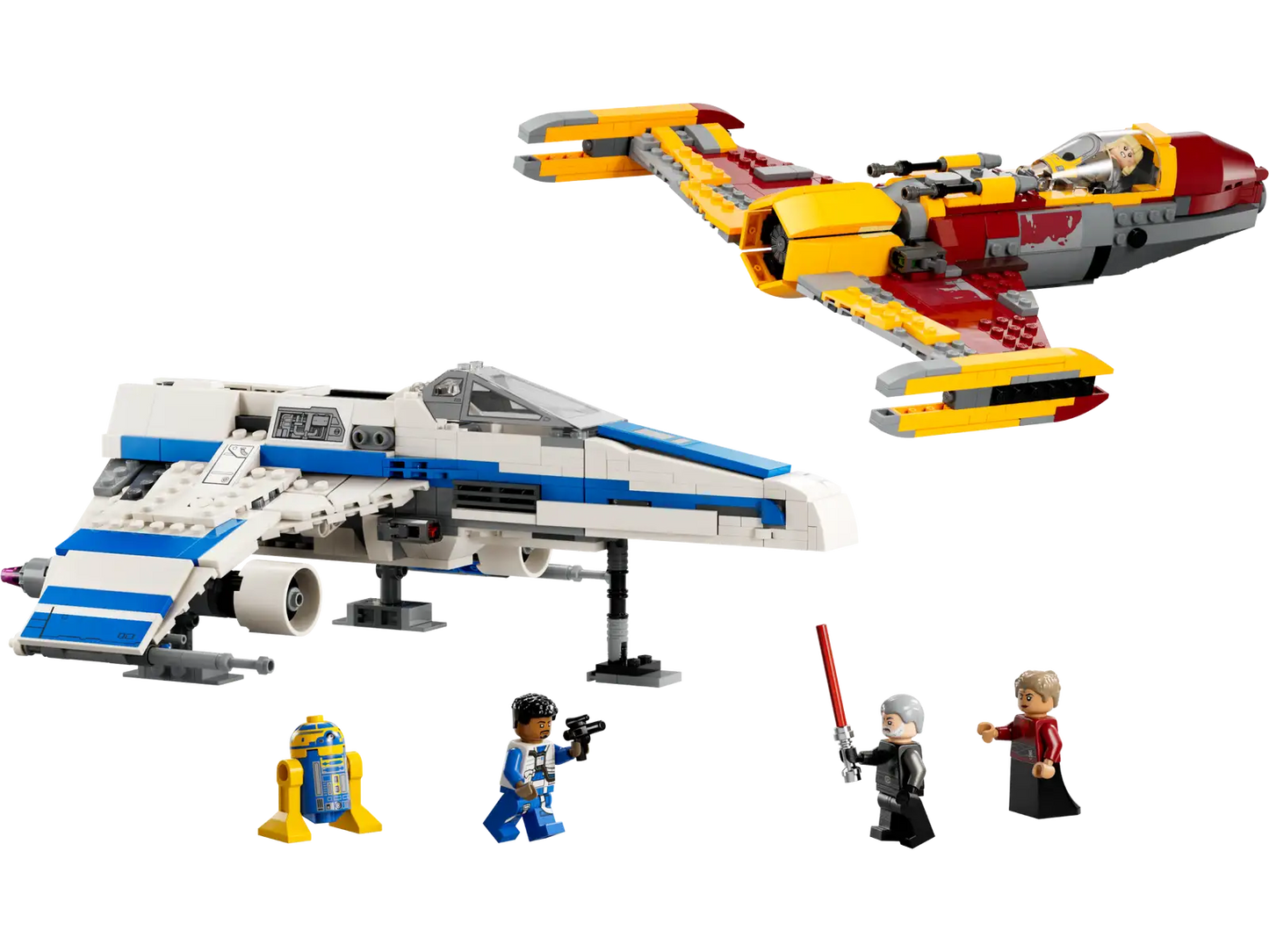 LEGO Star Wars New Republic E-Wing vs. Shin Hati's Starfighter 75364
