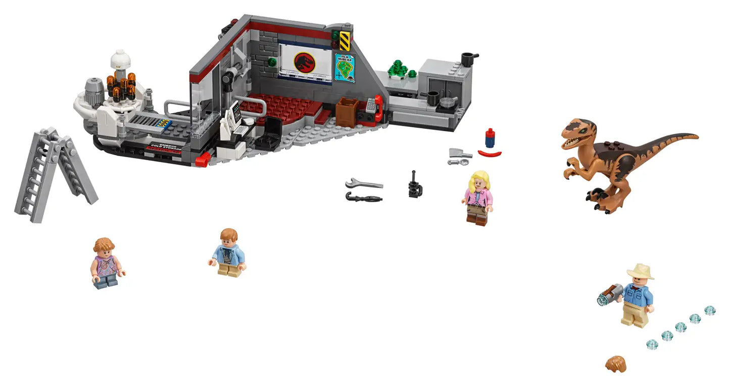 LEGO Jurassic World Velociraptor Chase 75932