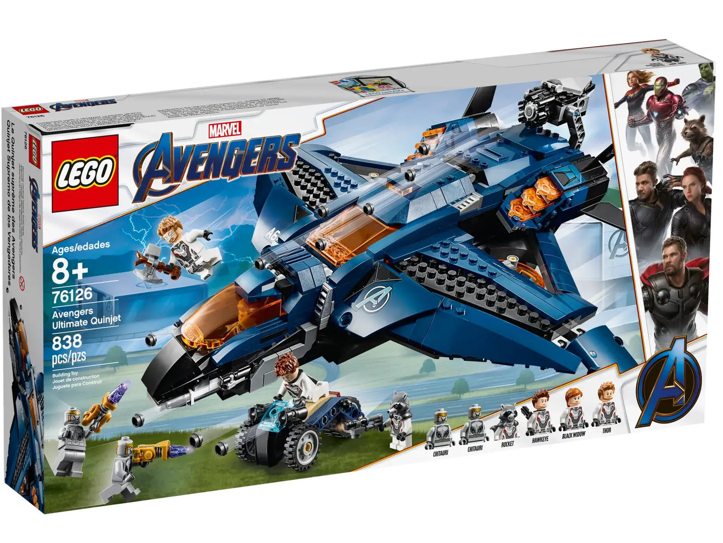 LEGO Marvel Avengers Ultimate Quinjet 76126