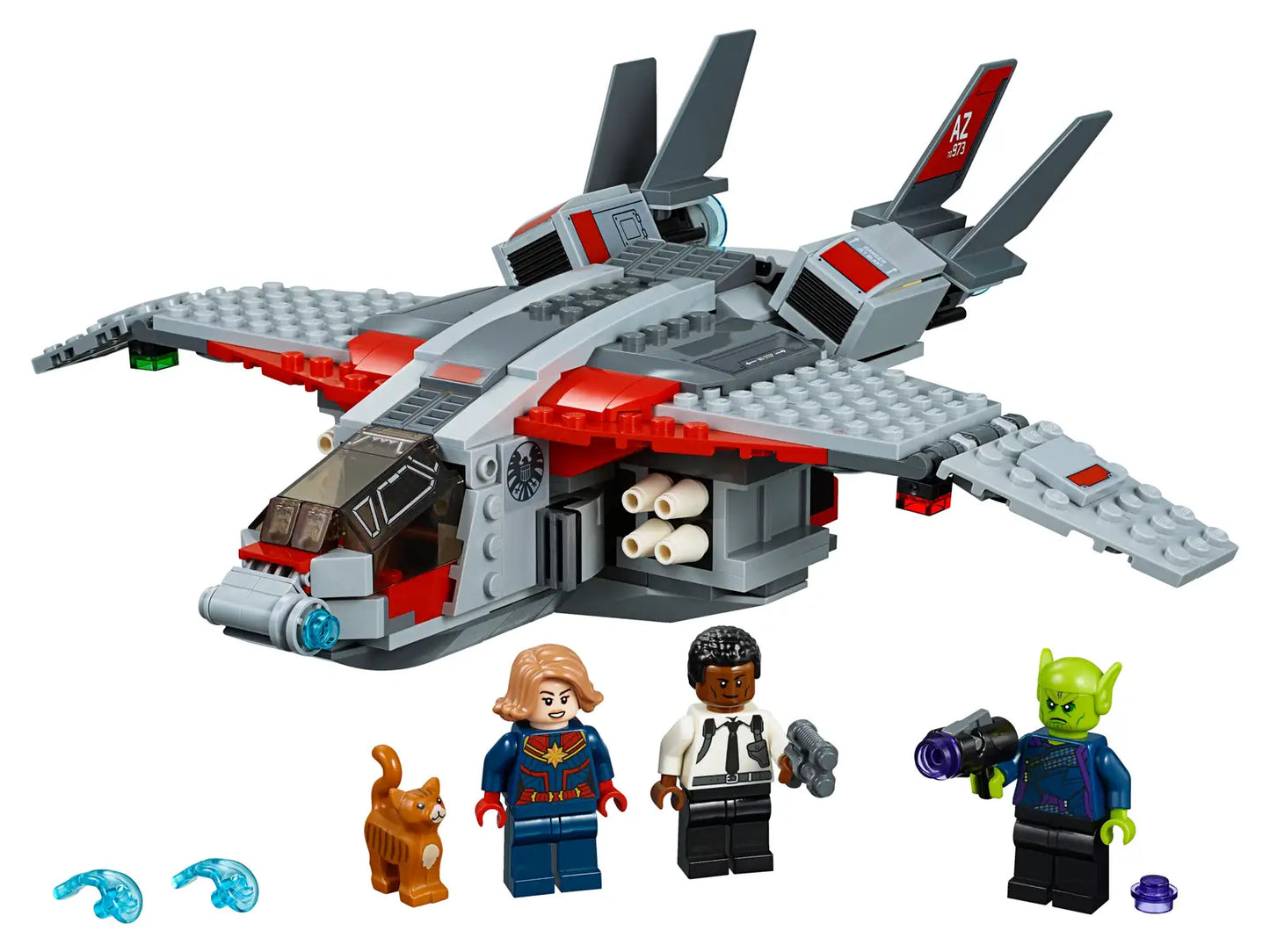 LEGO Marvel Captain Marvel and The Skrull Attack 76127