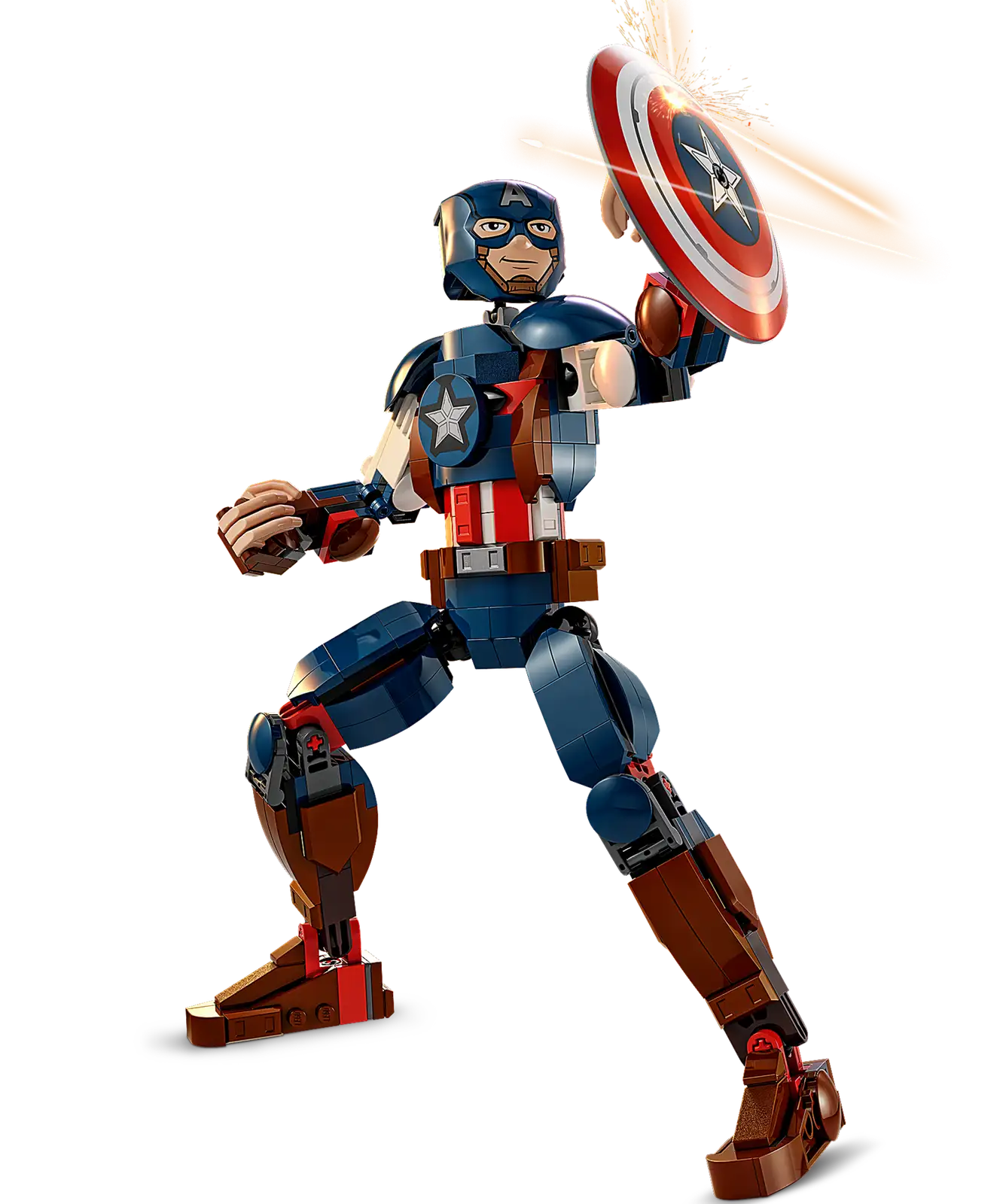 LEGO Marvel Captain America Construction Figure 76258