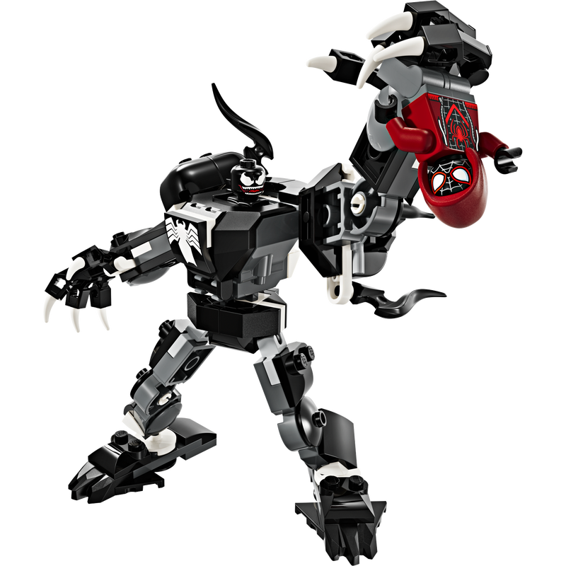LEGO Marvel Venom Mech Armor vs. Miles Morales 76276