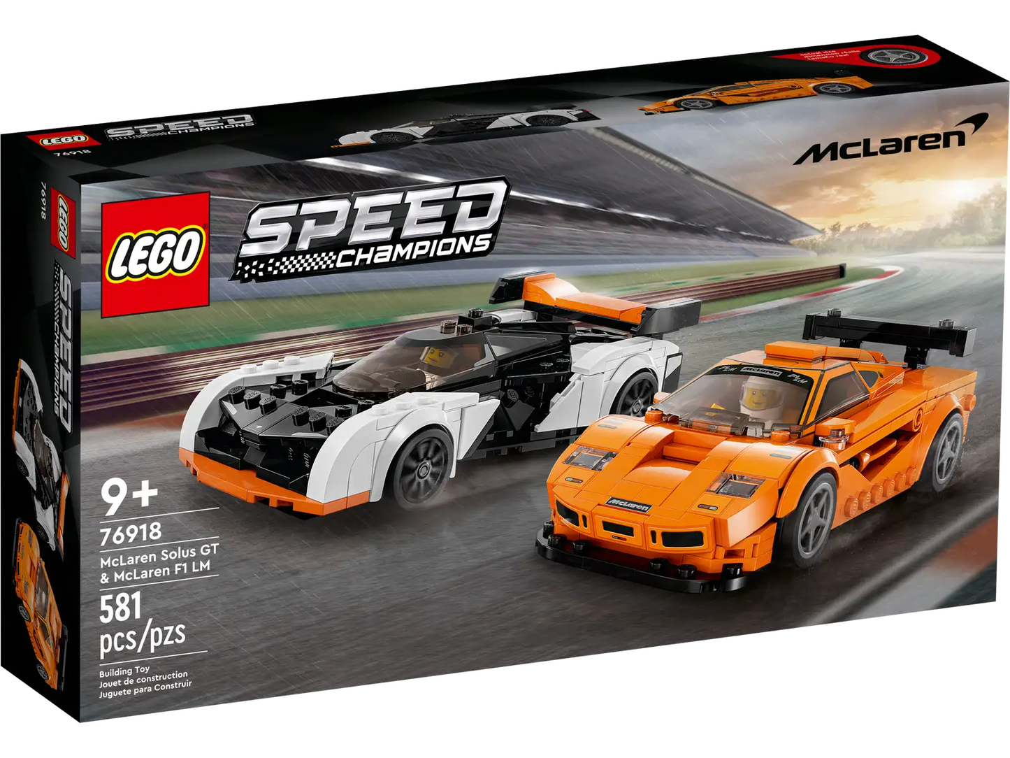 LEGO Speed Champions McLaren Solus GT & McLaren F1 LM