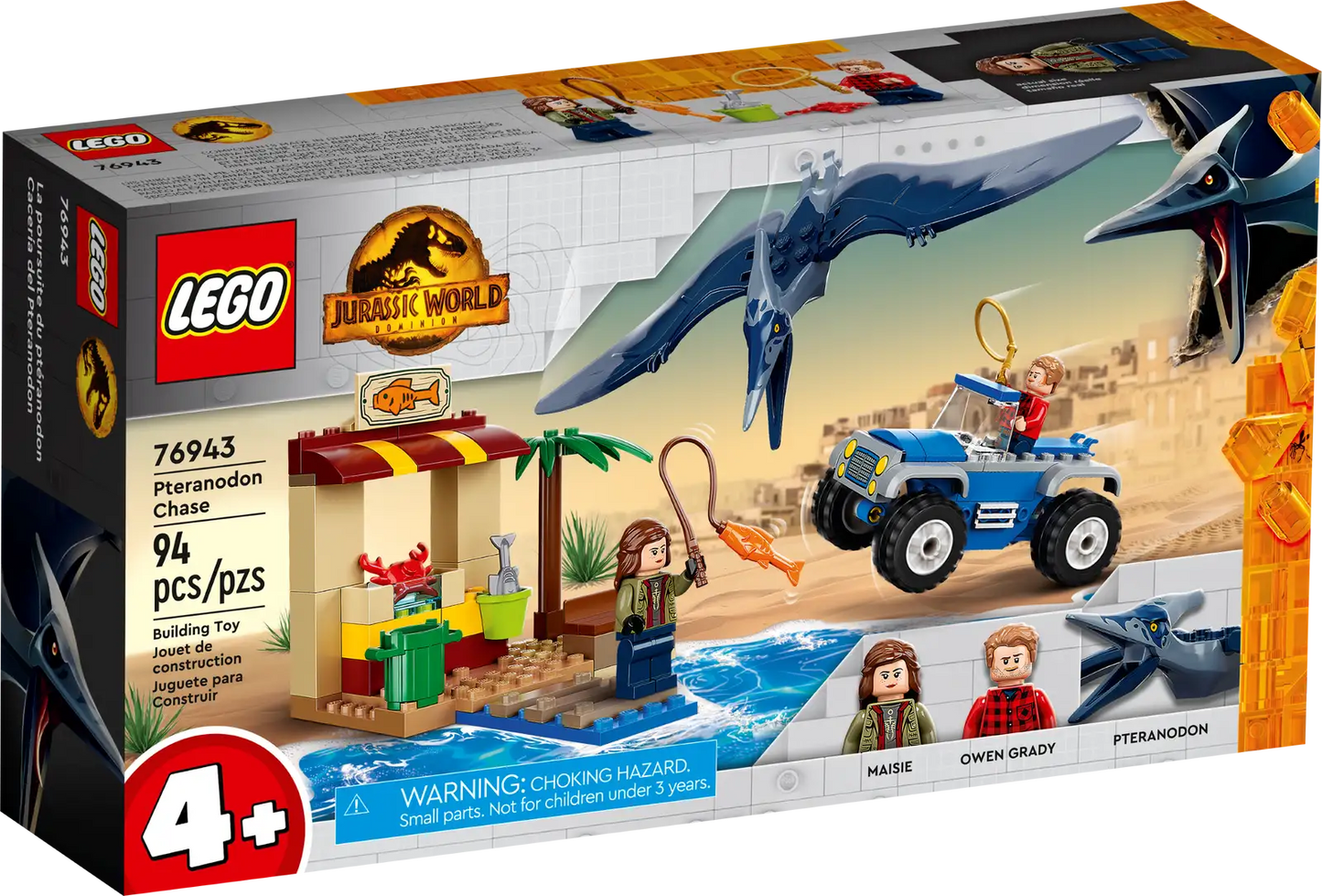 LEGO Jurassic World Pteranodon Chase 76943