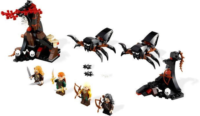 LEGO The Hobbit Escape from Mirkwood Spiders 79001