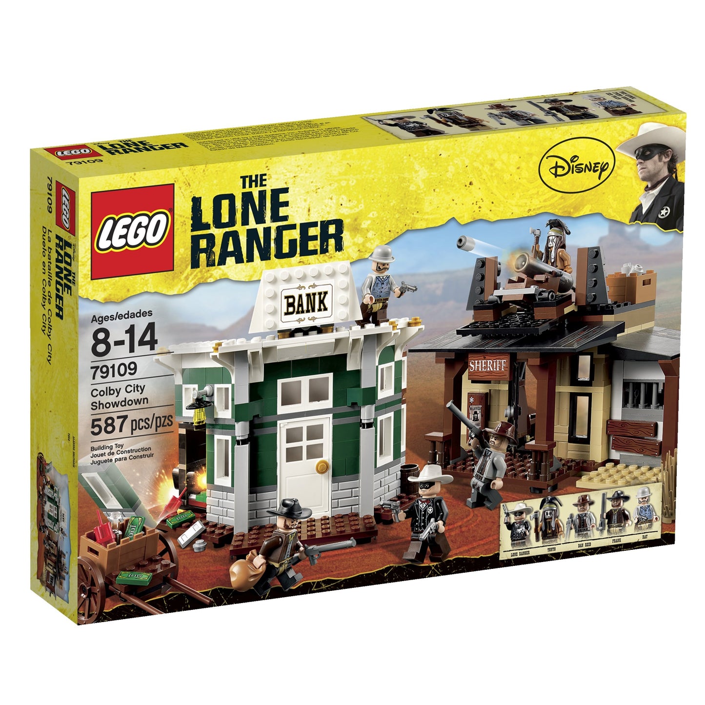 LEGO Lone Ranger Colby City Showdown 79109