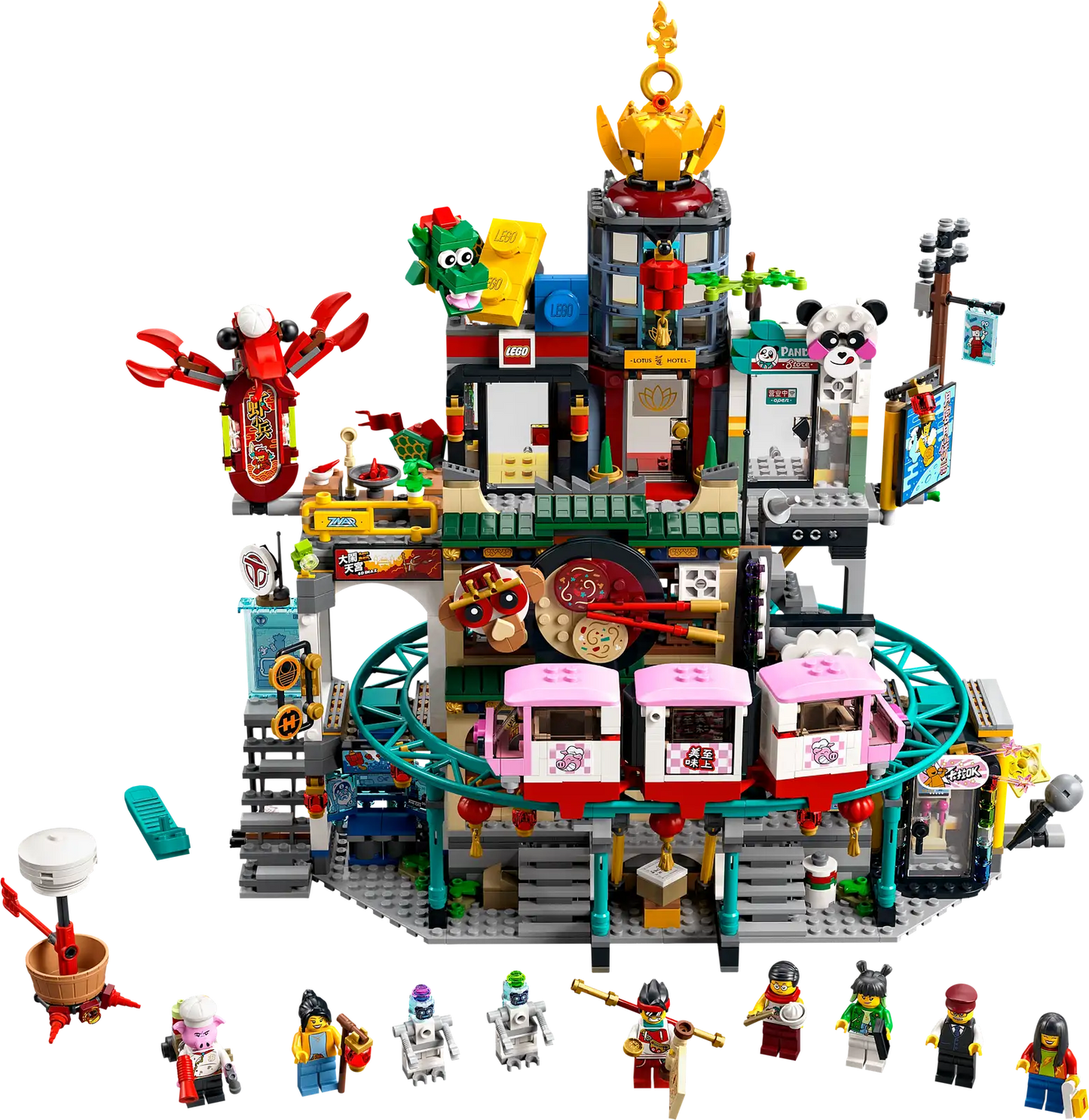 LEGO Monkie Kid The City of Lanterns 80036