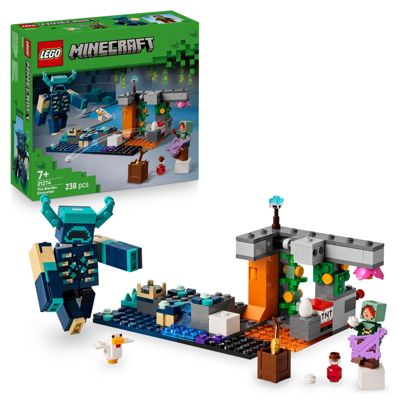 LEGO Minecraft The Warden Encounter 21274