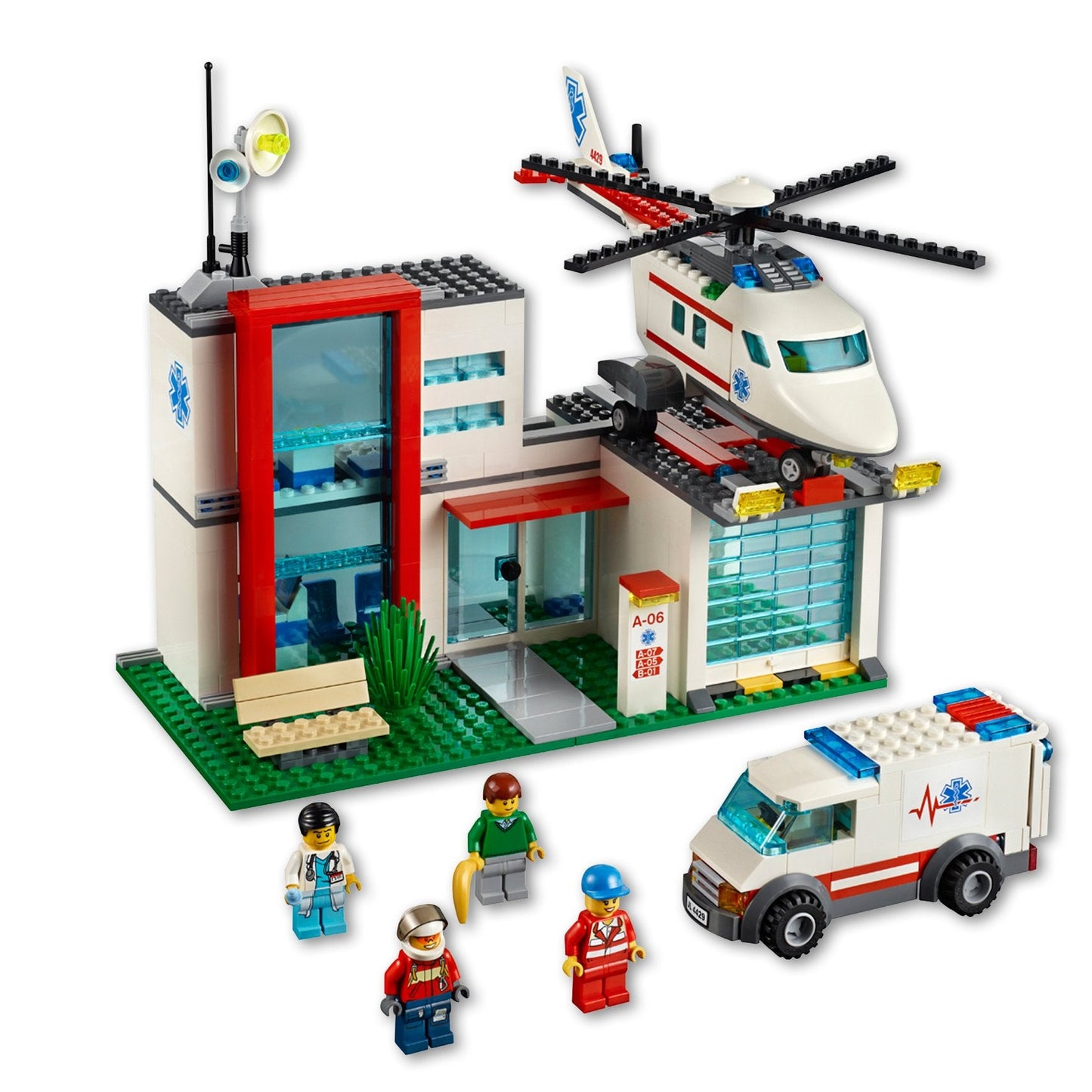 LEGO City Helicopter Rescue 4429