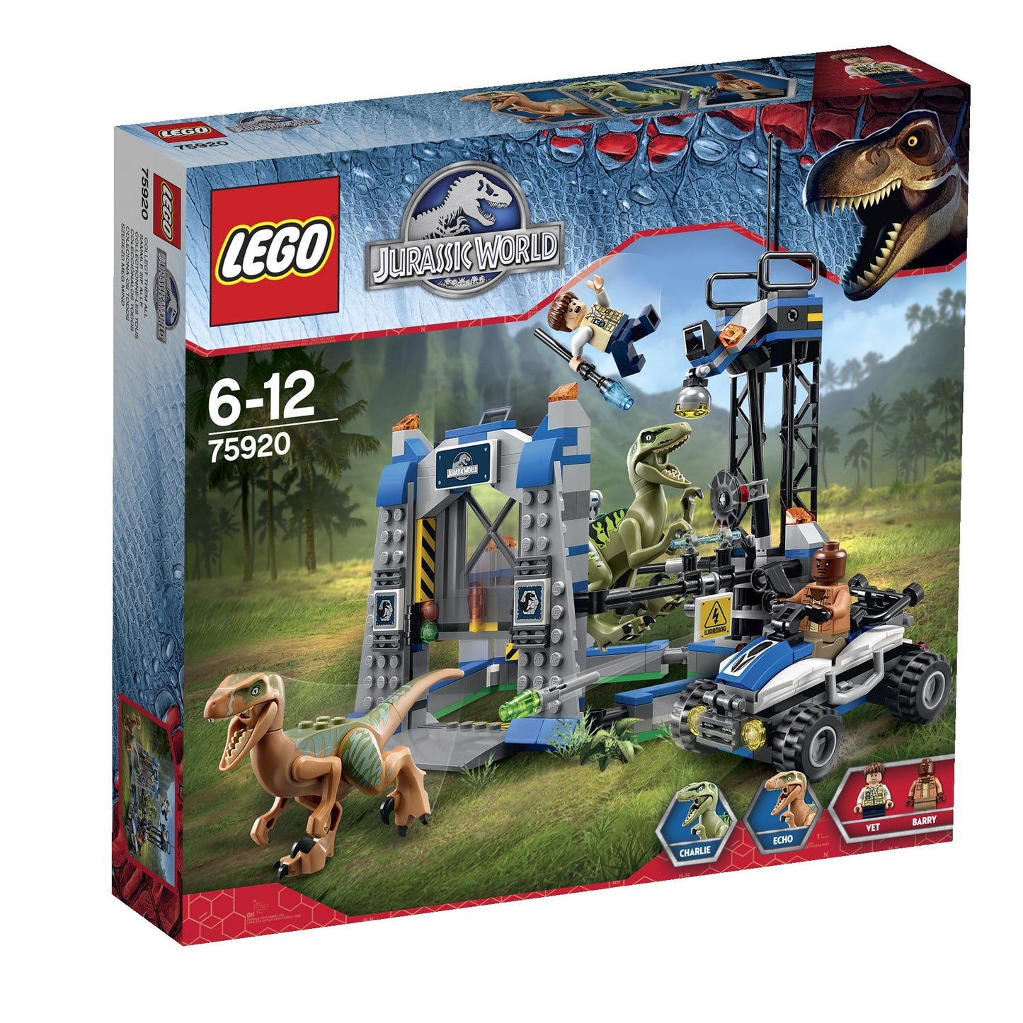 LEGO Jurassic World Raptor Escape 75920