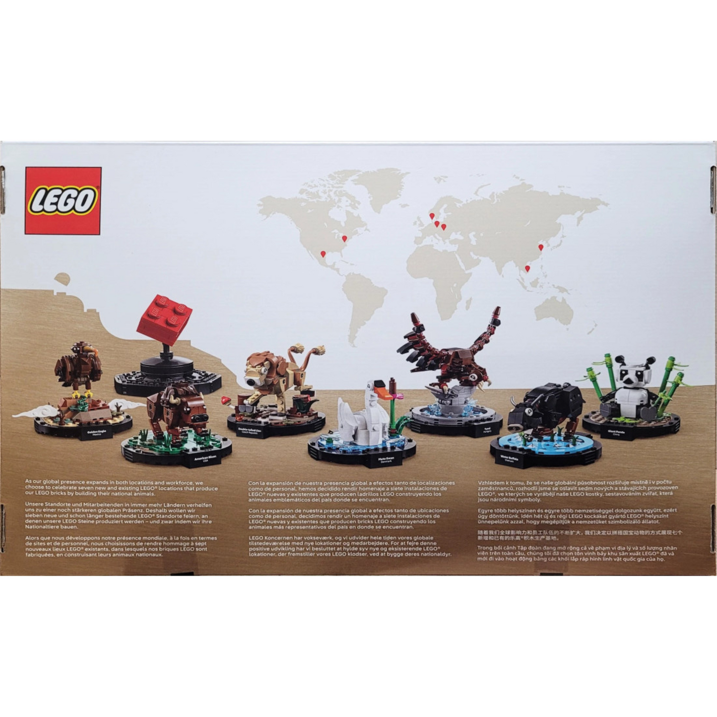 LEGO 2024 Employee Exclusive - LEGO Factories National Animals 4002024