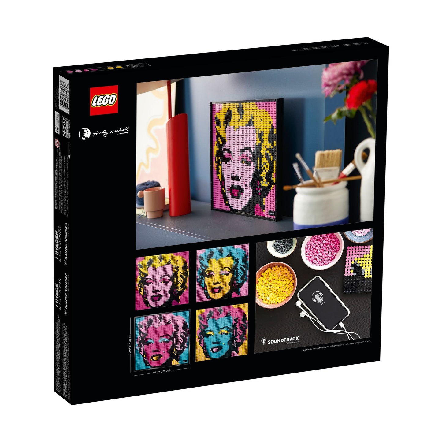 LEGO Art Andy Warhol's Marilyn Monroe 31197