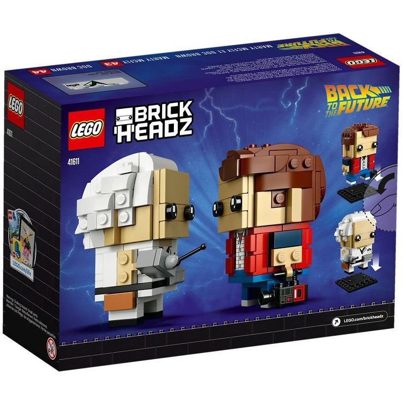 LEGO BrickHeadz Marty McFly & Doc Brown 41611