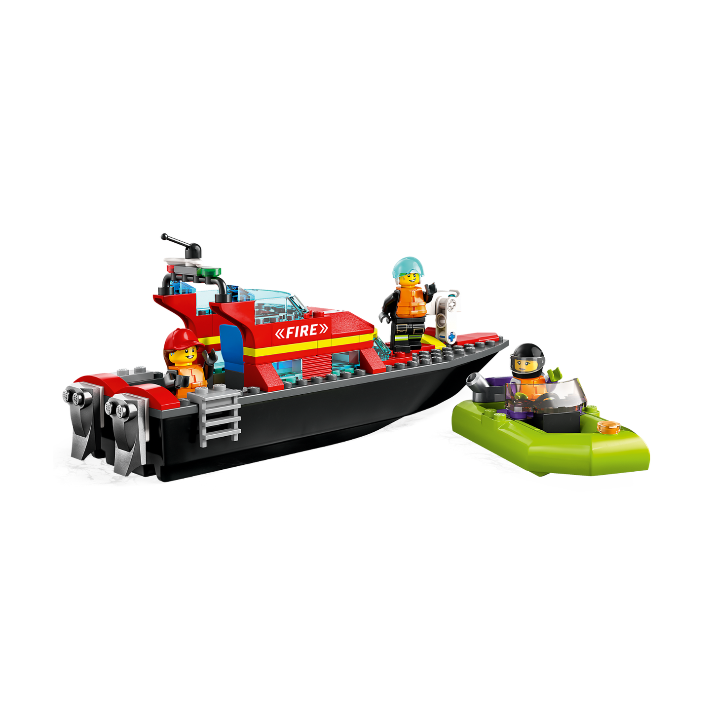 LEGO City Fire Rescue Boat 60373