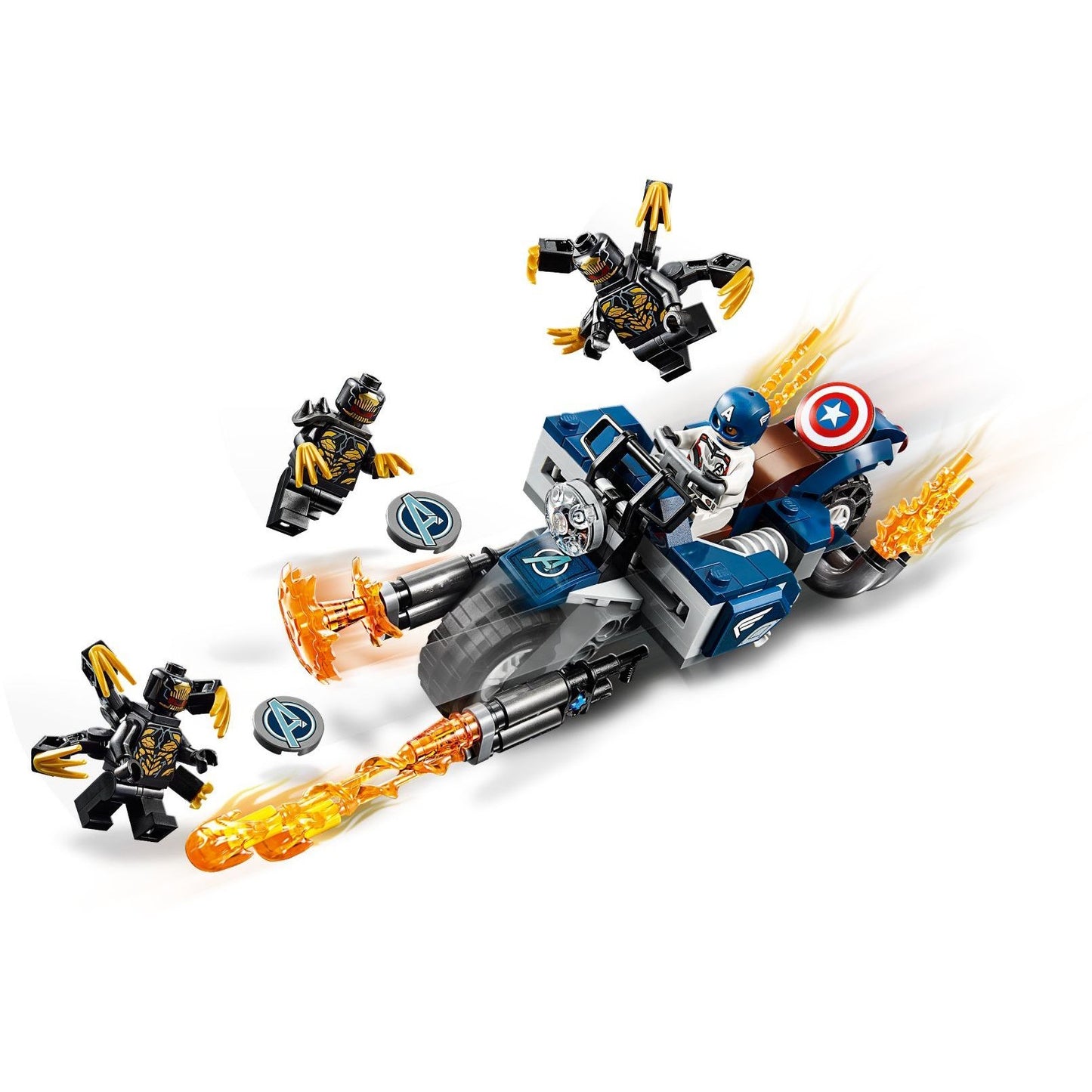 LEGO Marvel Super Heroes Captain America: Outriders Attack 76123