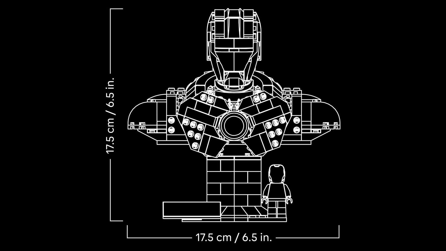 LEGO Marvel Super Heroes Iron Man MK4 Bust 76327