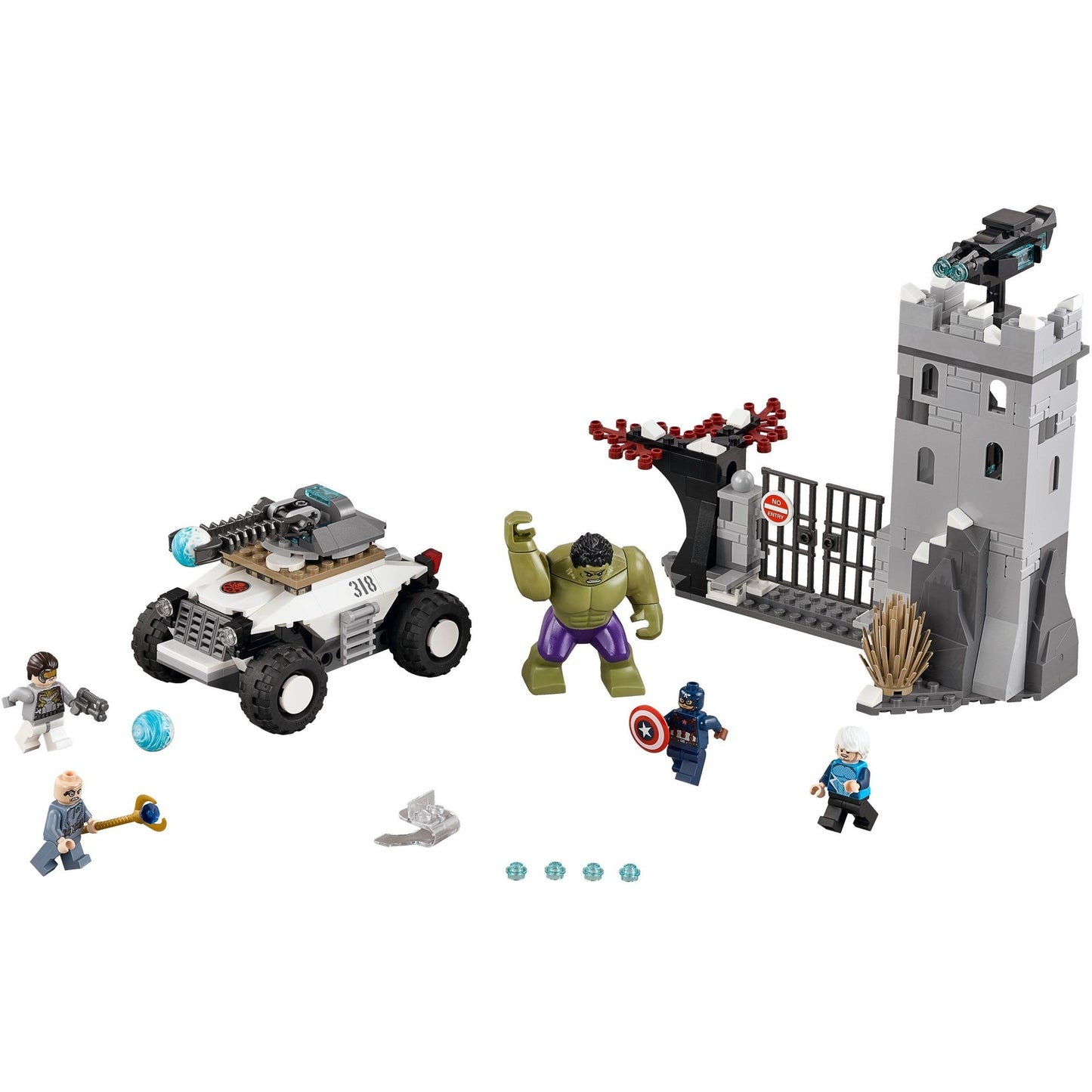 LEGO Marvel Super Heroes The Hydra Fortress Smash 76041