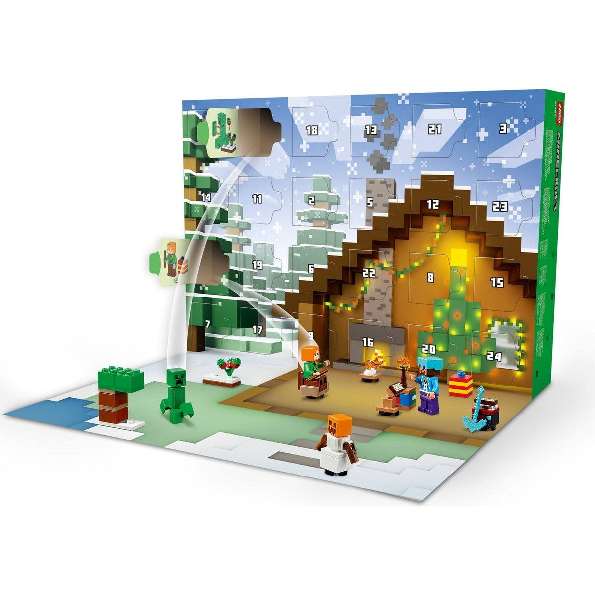 LEGO Minecraft LEGO Minecraft Advent Calendar 2025 21280