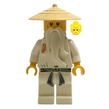 LEGO Ninjago Wu Sensei - The Golden Weapons Minifigure njo0002