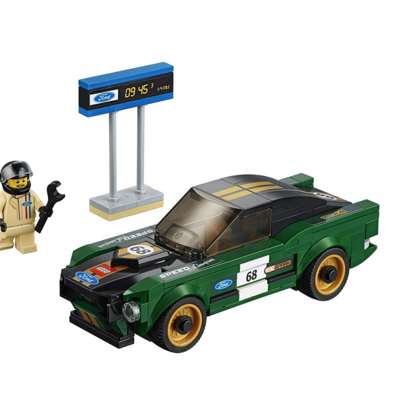 LEGO Speed Champions 1968 Ford Mustang Fastback 75884