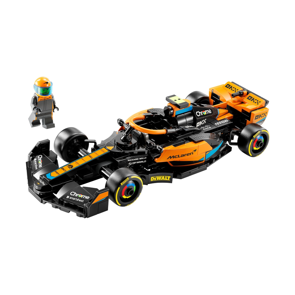 LEGO Speed Champions 2023 McLaren Formula 1 Car 76919