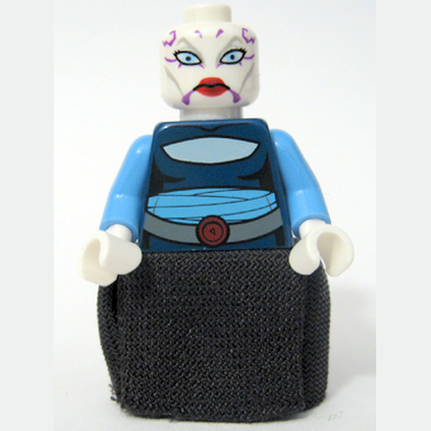 LEGO Star Wars Asajj Ventress - Dark Blue Torso Minifigure sw0195