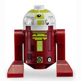 LEGO Star Wars Astromech Droid, R7-A7 - Black Rectangles Minifigure sw0231