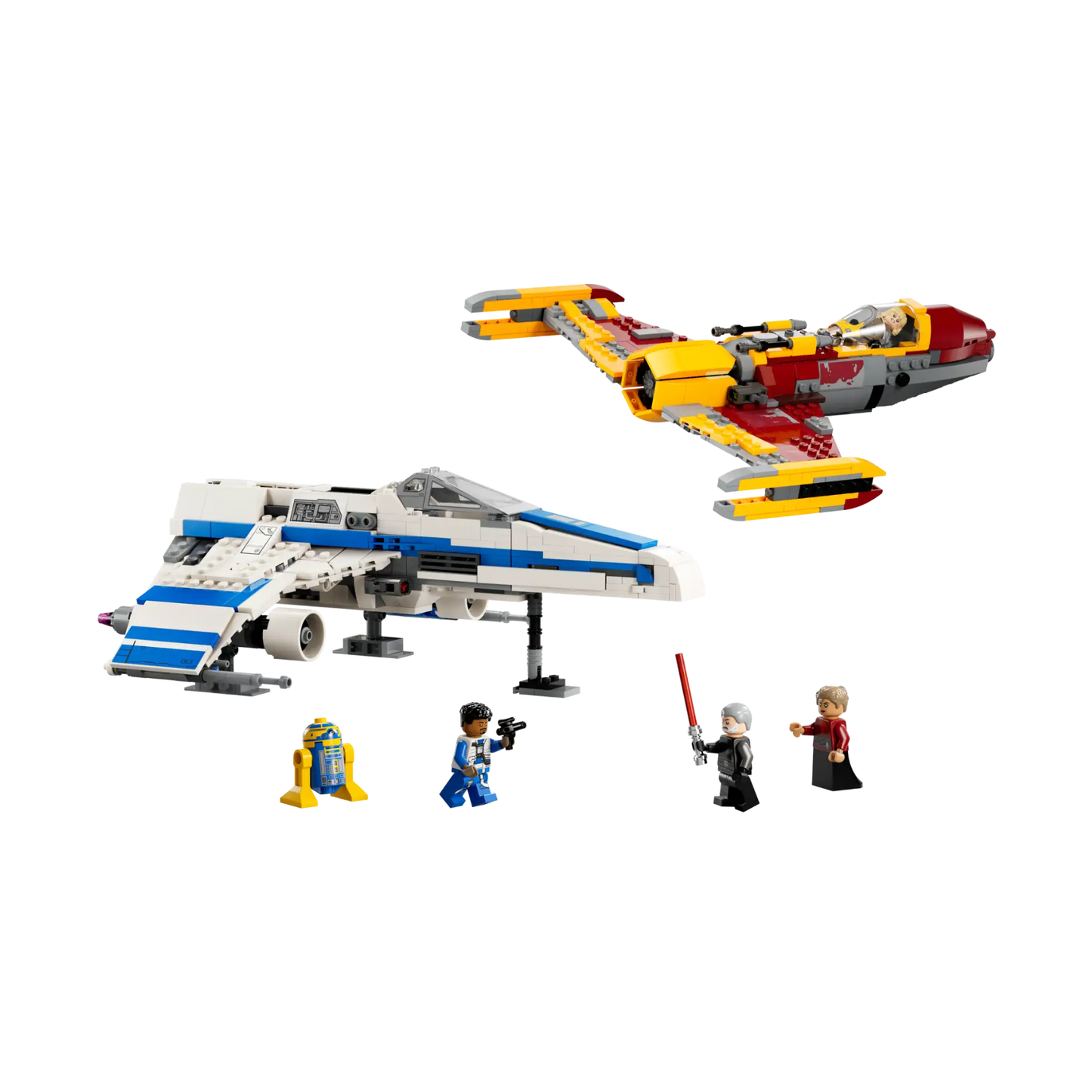 LEGO Star Wars New Republic E-Wing vs. Shin Hati's Starfighter 75364