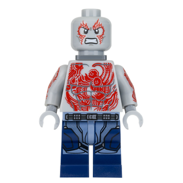 LEGO Super Heroes Drax - Dark Blue Legs Minifigure sh0387