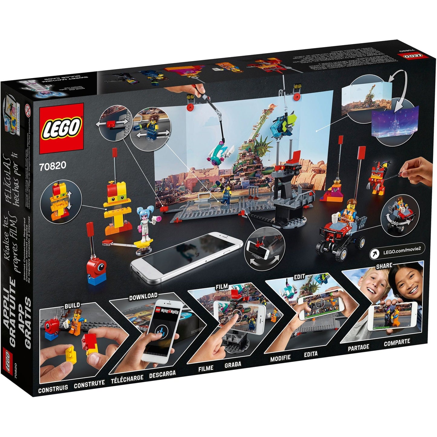 LEGO The LEGO Movie 2 LEGO Movie Maker 70820