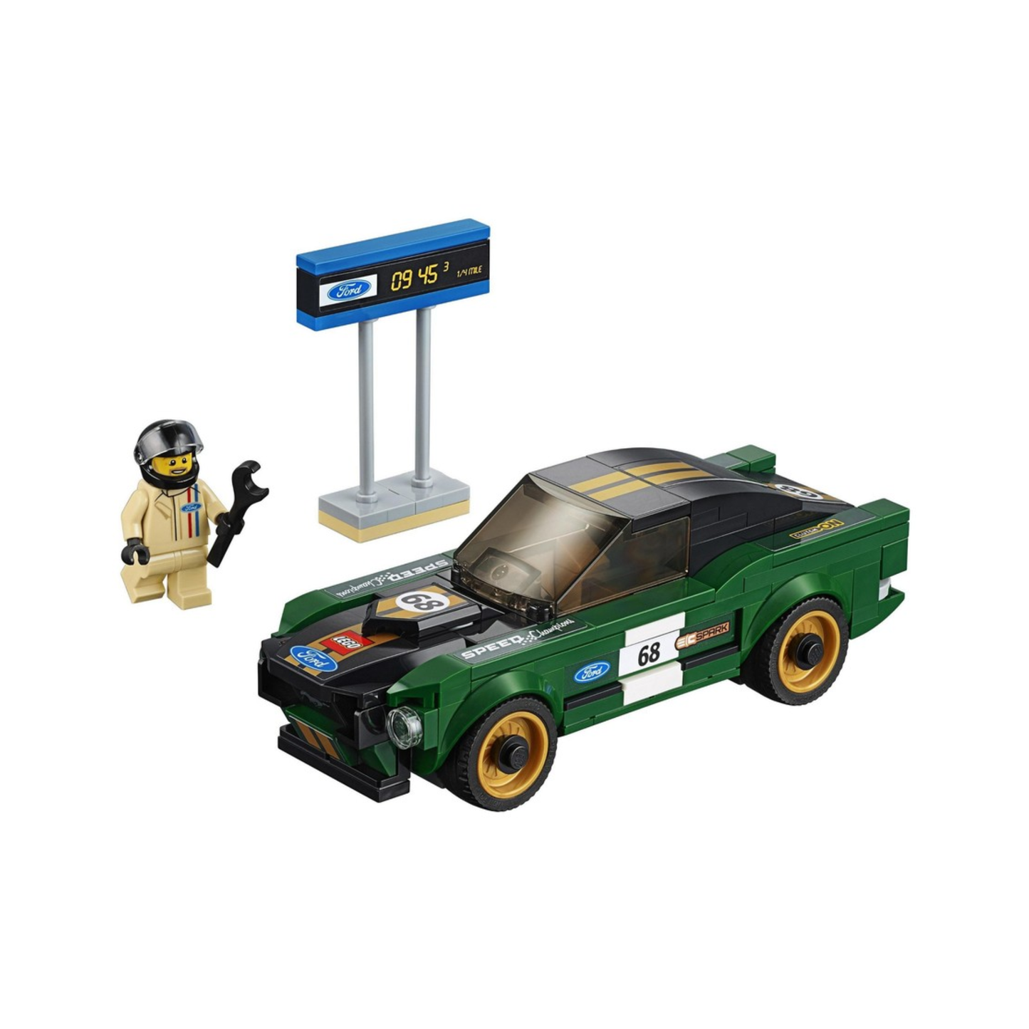 LEGO Speed Champions 1968 Ford Mustang Fastback 75884